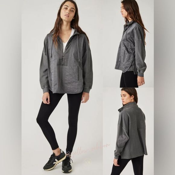 🆕 FP MOVEMENT | FREE PEOPLE | SLOW RUSH HALF ZIP | SZ: M - Picture 7 of 8